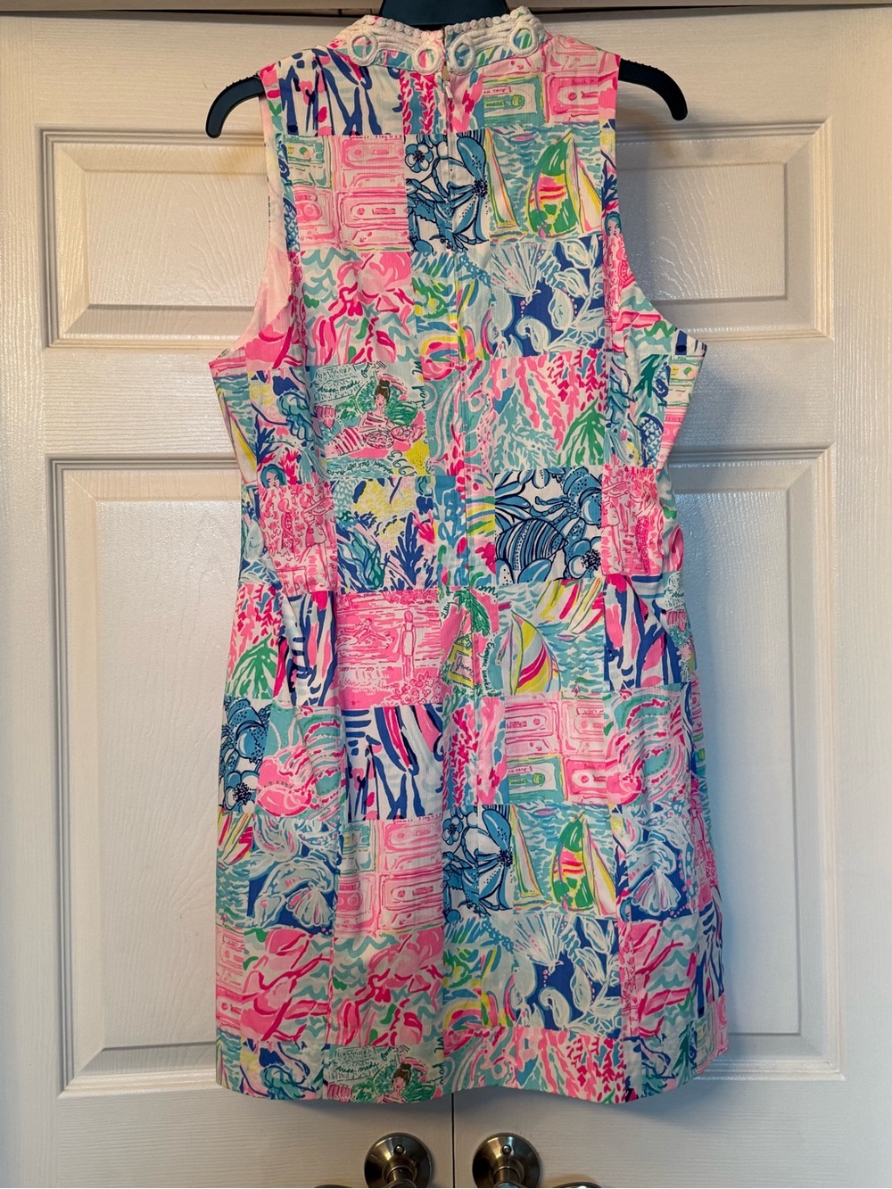 Lilly Pulitzer Alexa Alexa Shift dress in Pop Up Summer Remix Patch - Picture 4 of 6